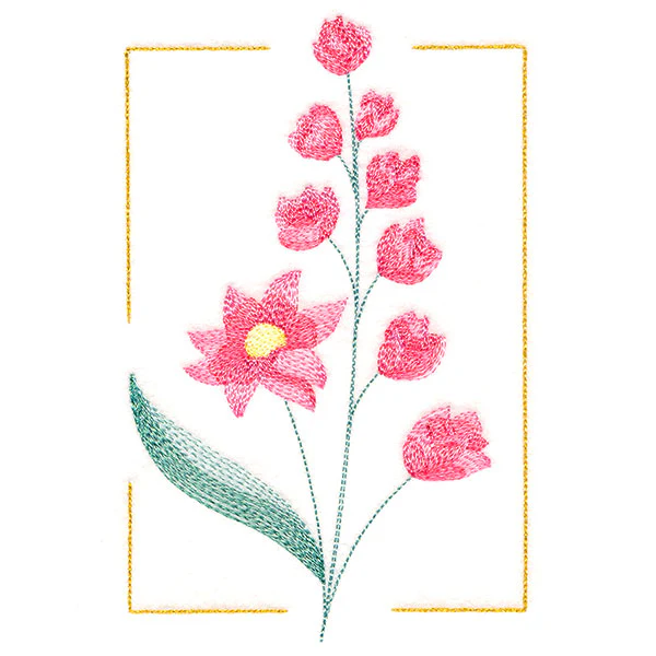 Dainty Blooms - Wild Hollyhock - Image 4