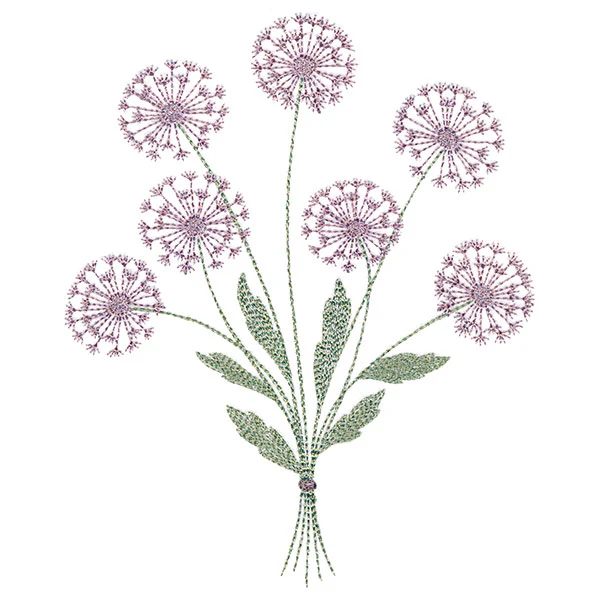 Dainty Dandelion Bouquet - Image 4