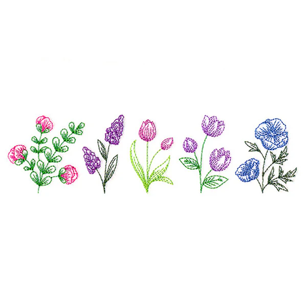 Dainty Wildflower Border 2 - Image 4