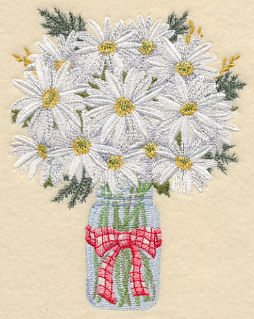 Daisies in Mason Jar - Image 3