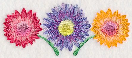 Daisy Border in Watercolor - Image 4