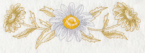 Daisy Border (Toile) - Image 3