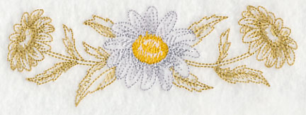 Daisy Border (Toile) - Image 4