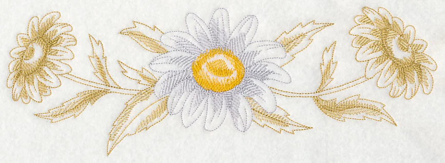 Daisy Border (Toile) - Image 5