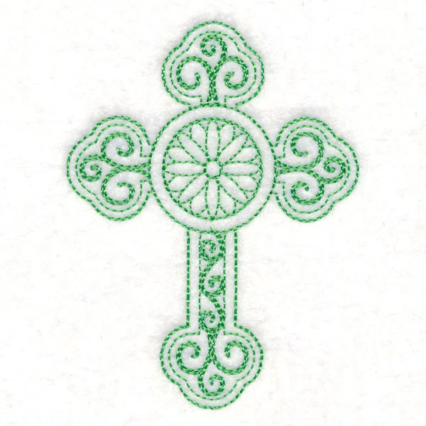 Daisy Budded Cross (Vintage) - Image 4