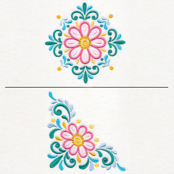 Daisy Burst Pillow Pair - Image 3