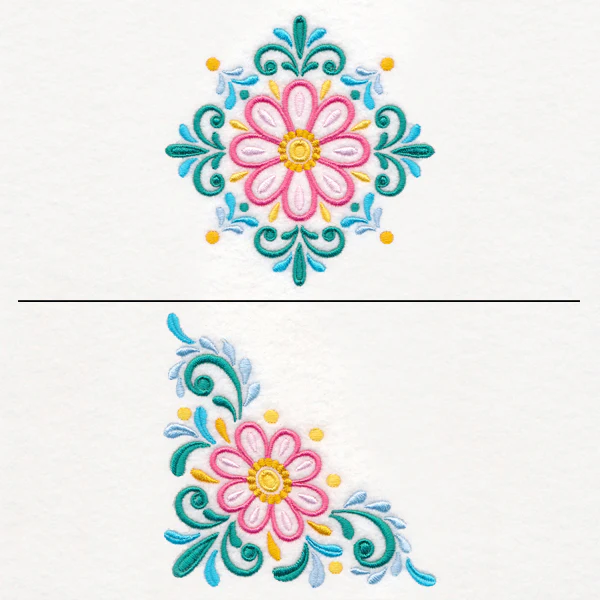 Daisy Burst Pillow Pair - Image 5