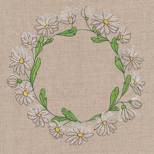 Daisy Crown Wreath - Image 2