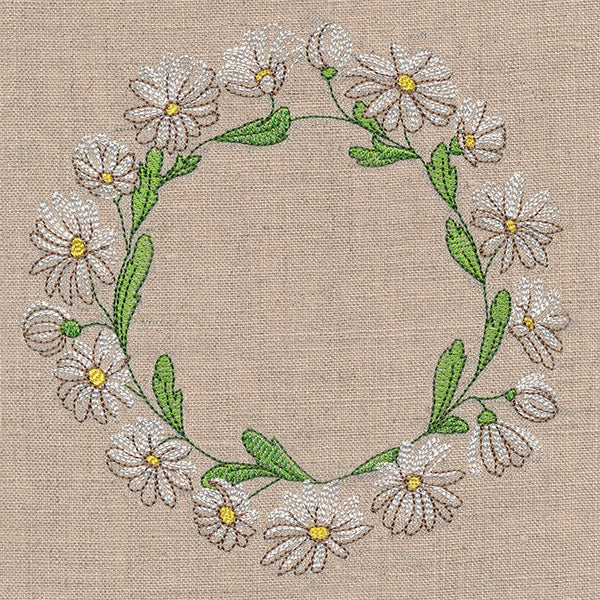 Daisy Crown Wreath - Image 3