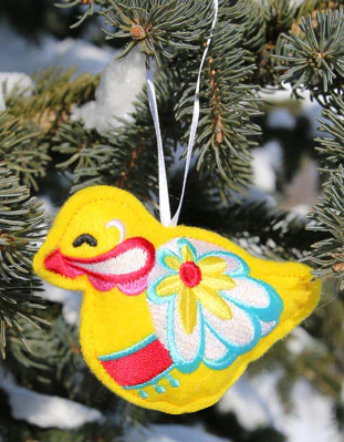 Dala Bird Stuffie (In-the-Hoop) - Image 2