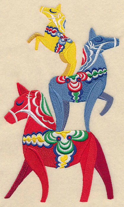 Dala Horse Stack - Image 3