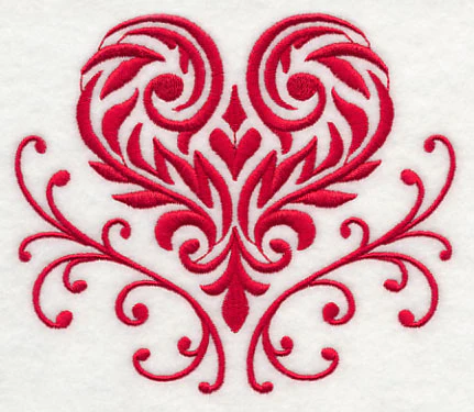 Damask Heart