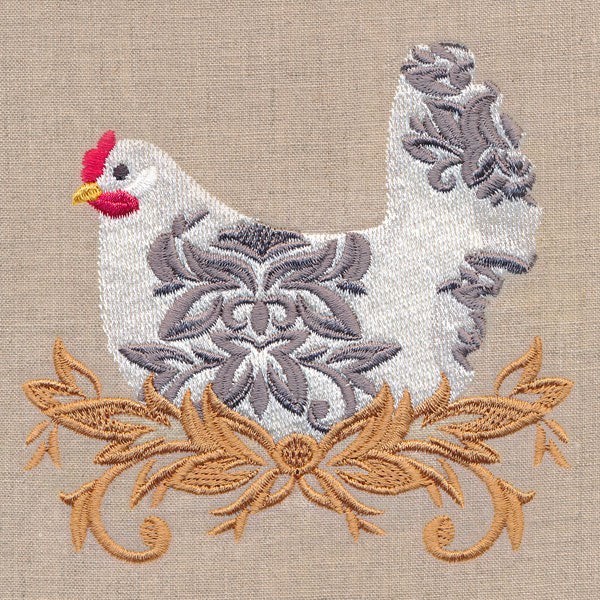 Damask Hen - Image 4