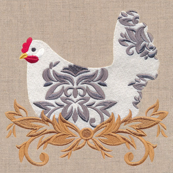 Damask Hen - Image 5