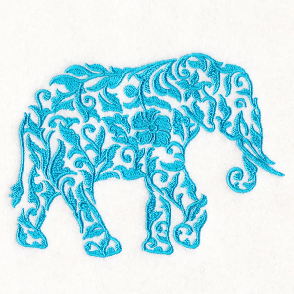 Damask in the Wild - Elephant - Image 3