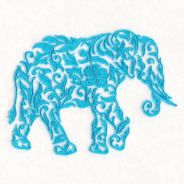 Damask in the Wild - Elephant - Image 4