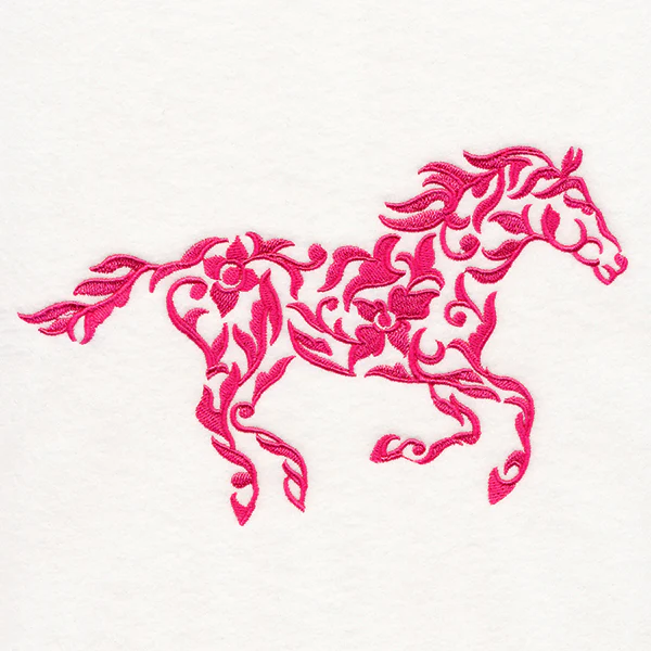 Damask in the Wild - Horse