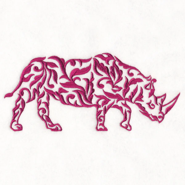 Damask in the Wild - Rhino - Image 5