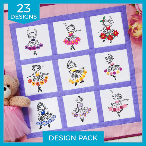 Dancing Ballerinas II Design Pack - Image 7