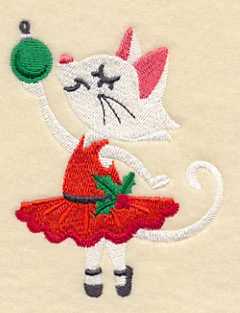 Dancing Christmas Kitty - Image 2