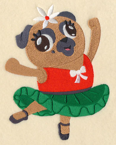 Dancing Christmas Pug - Image 3
