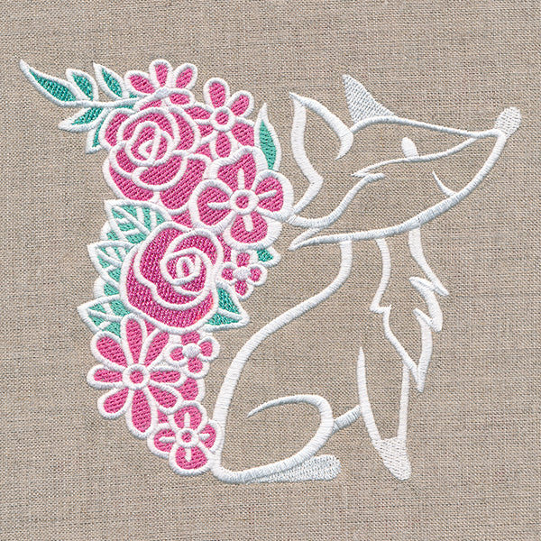 Darling Floral Fox - Image 4
