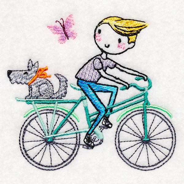Dashing Kiddo & Dog - Image 3