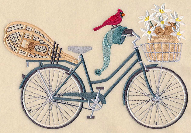 Dashing Through the Snow Bicycle