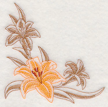 Daylily Corner (Toile) - Image 2