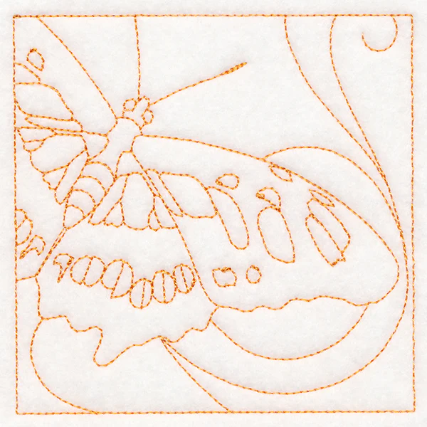 Dazzling Butterfly Quilting Square (Double Run) - Image 5