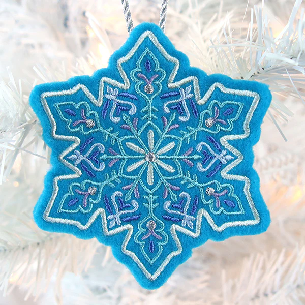 Dazzling Snowflake (In-the-Hoop) - Image 5