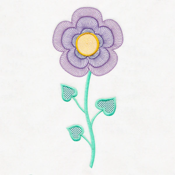 Dazzling Spiral Bloom