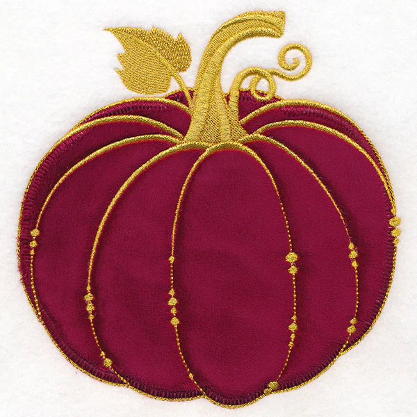 Decadence in Autumn Pumpkin (Applique) - Image 5