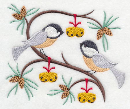 Deck the Halls with Christmas Chickadees - Image 3