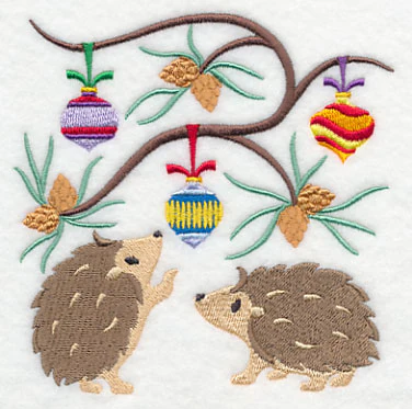 Deck the Halls with Christmas Hedgehogs - Image 3