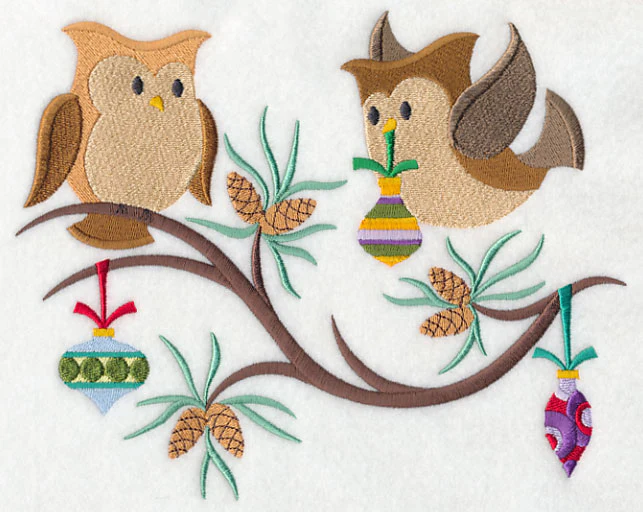 Deck the Halls with Christmas Owls - Image 4