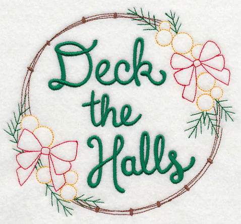 Deck the Halls Wreath - Image 3