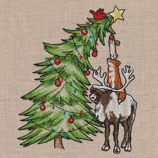 Decorating for Christmas Animal Stack - Image 7