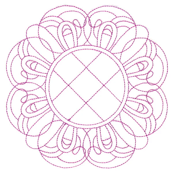 Decorative Quilting Backdrop Circle 3 (Double Run) - Image 4