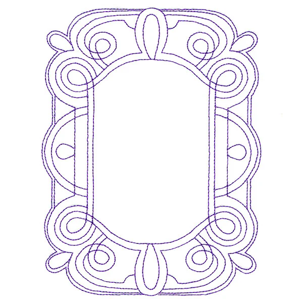 Decorative Quilting Backdrop Rectangle 3 (Double Run) - Image 3