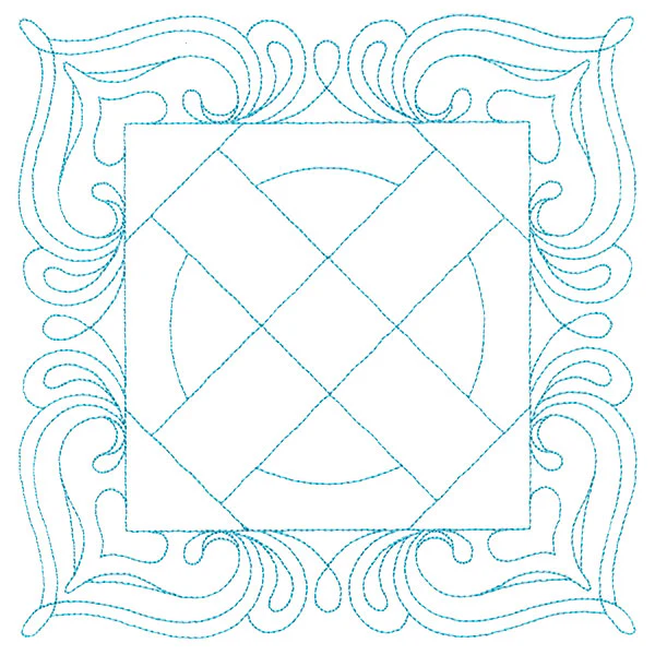 Decorative Quilting Backdrop Square 1 (Double Run) - Image 2