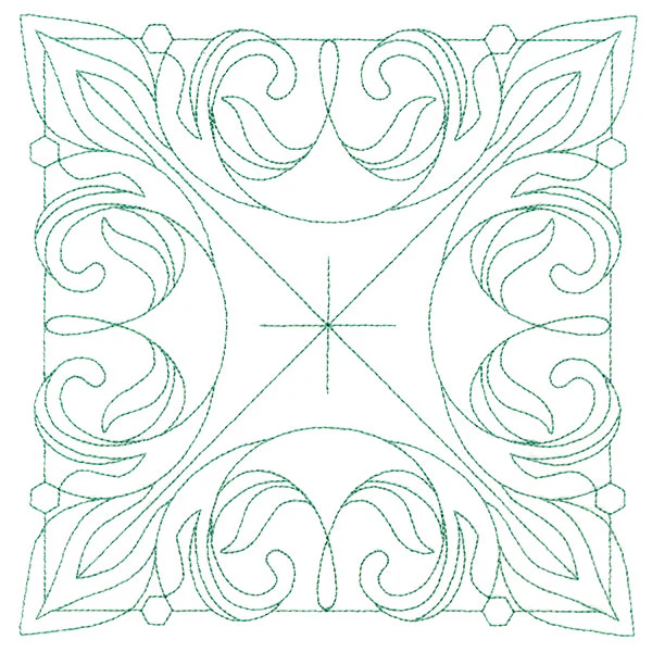 Decorative Quilting Backdrop Square 2 (Double Run) - Image 2