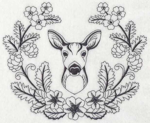 Deer Doe and Woodsy Laurel - Image 6