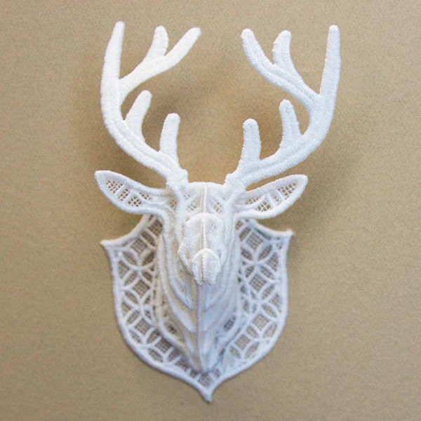Deer Head in 3D (Lace)