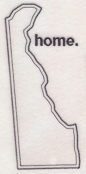 Delaware Outline (Vintage) - Image 2