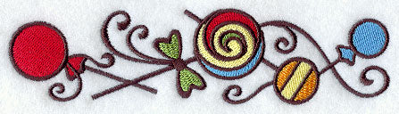 Delectable Lollipop Border - Image 2
