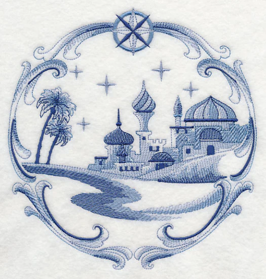 Delft Blue Nativity Bethlehem - Image 2