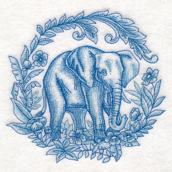 Delft Blue Safari - Elephant - Image 3