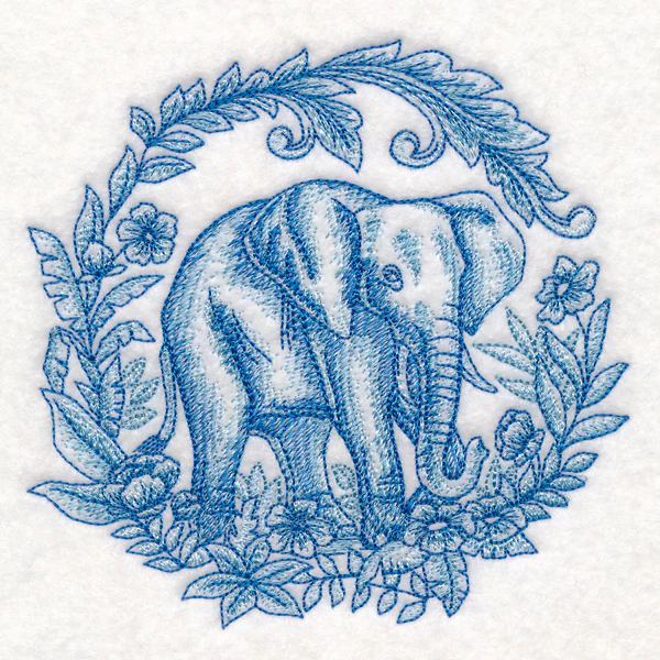 Delft Blue Safari - Elephant - Image 4