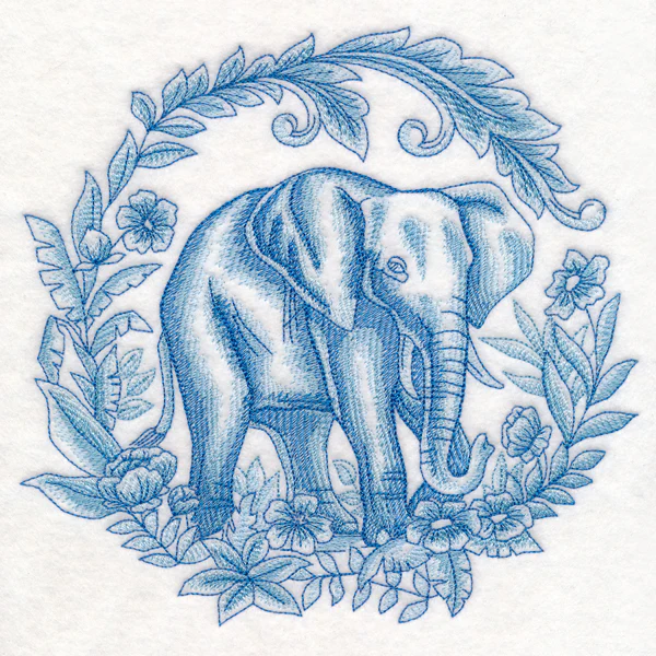 Delft Blue Safari - Elephant - Image 5